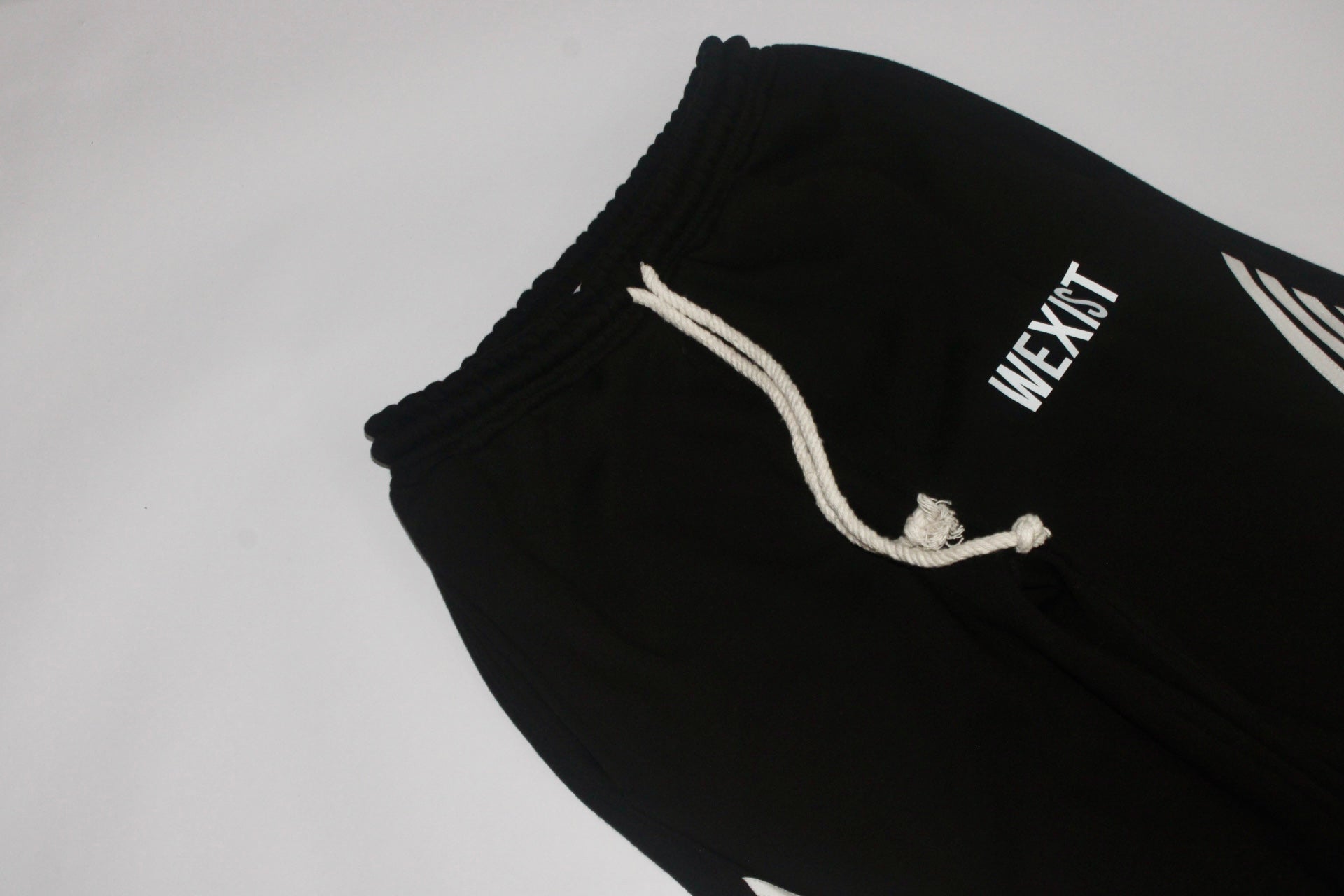 Black Varsity Joggers