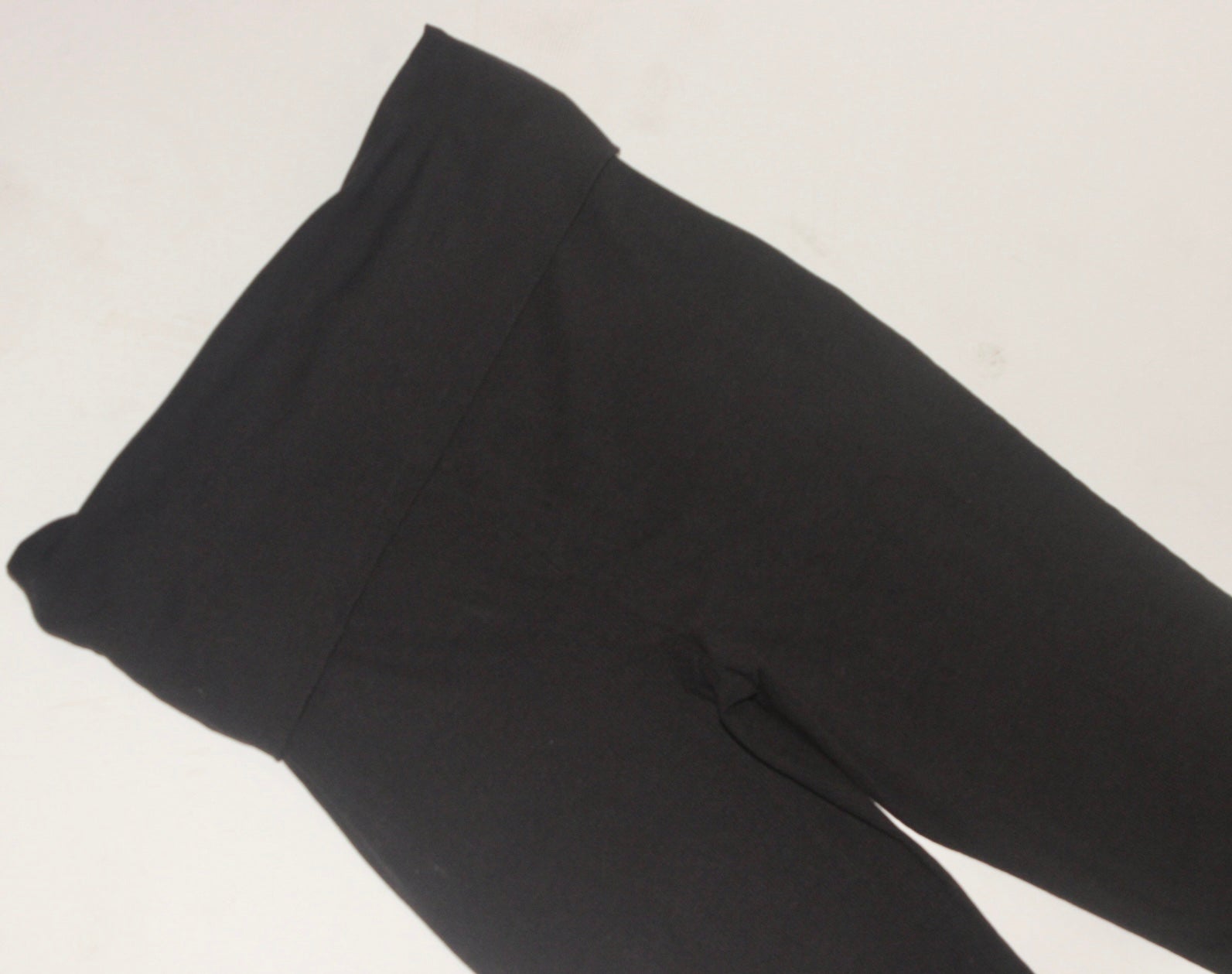 Obsidian Fold-Over Pants