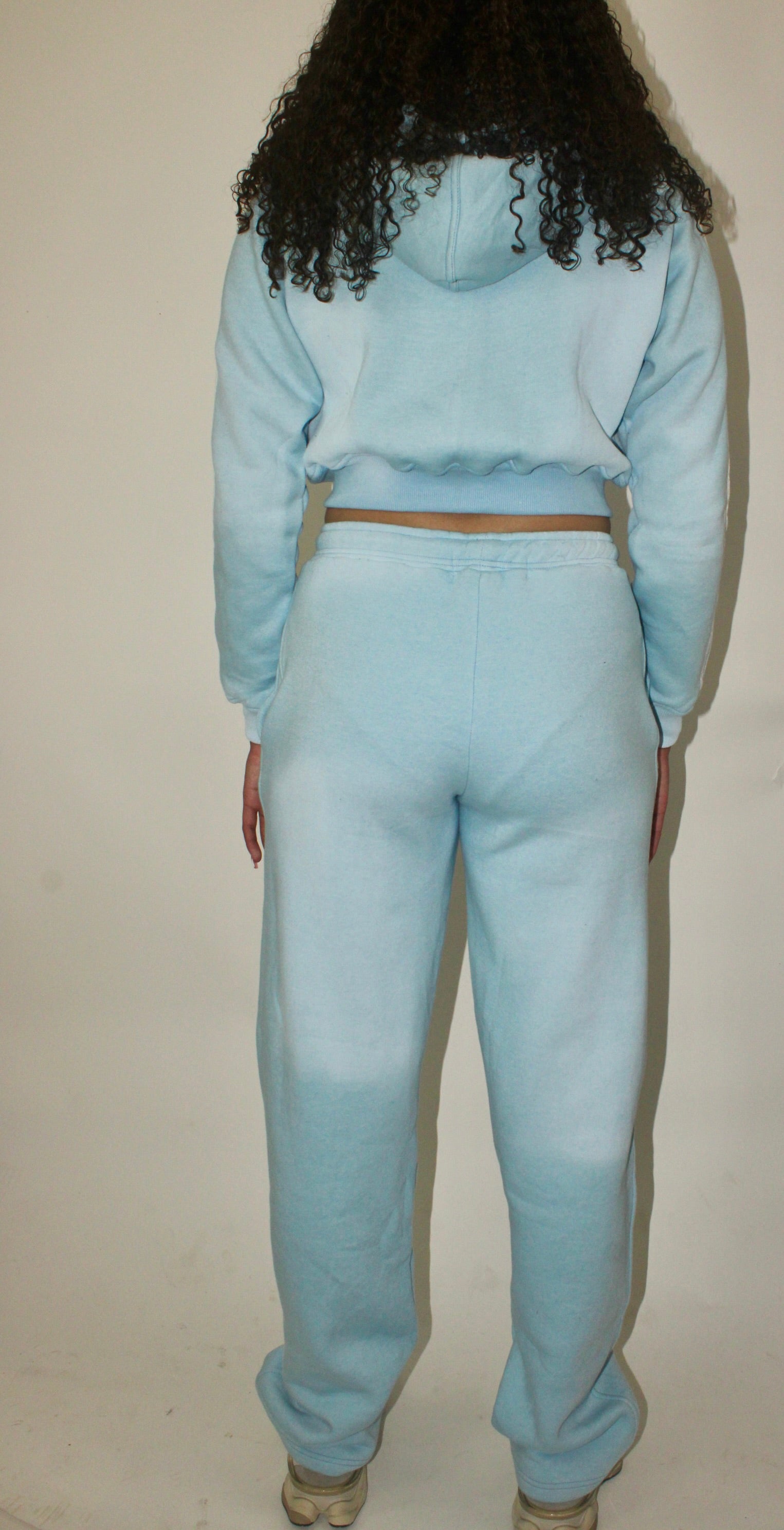 Sky Blue Varsity Joggers