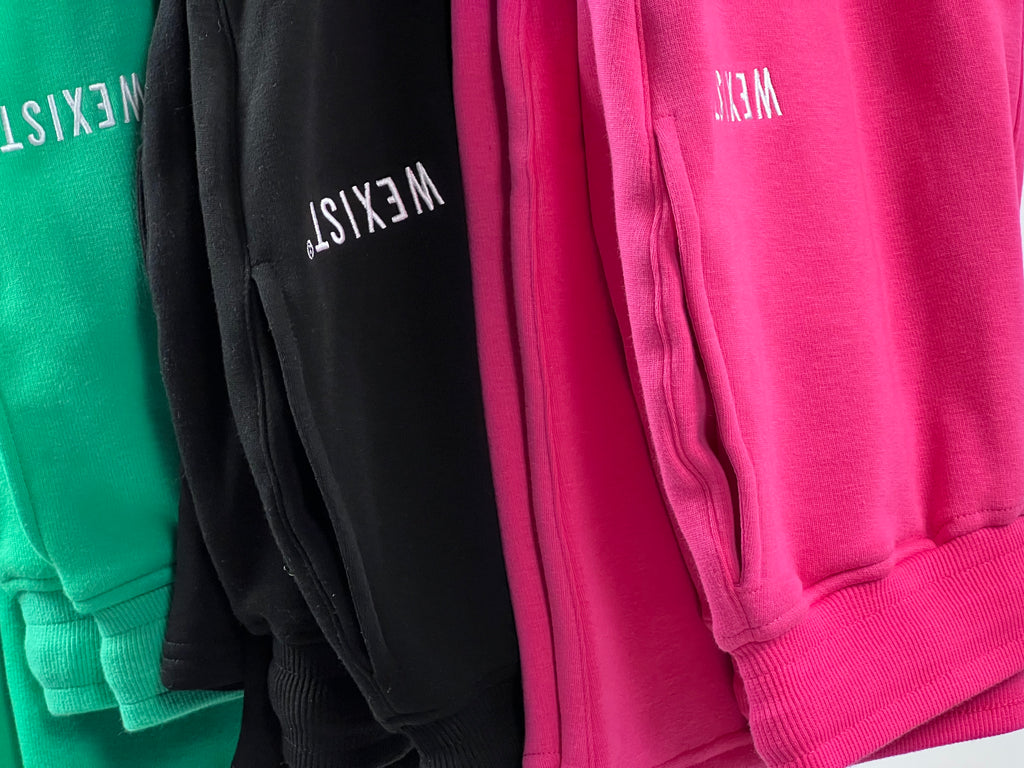 Black Tall Girl Stacked Joggers