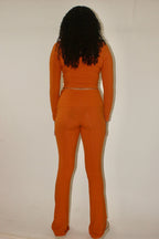 Golden Glow Fold Over Pants – Tall Fit