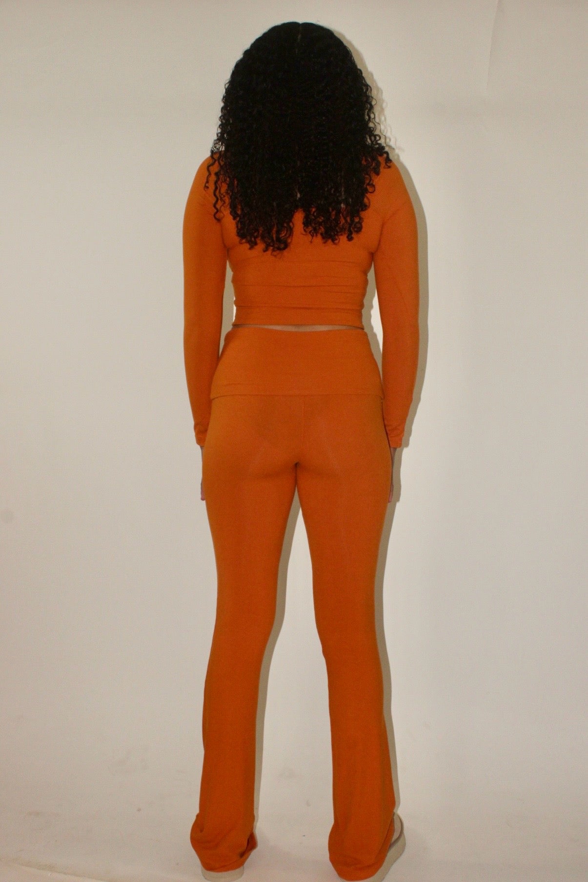 Golden Glow Fold Over Pants – Tall Fit