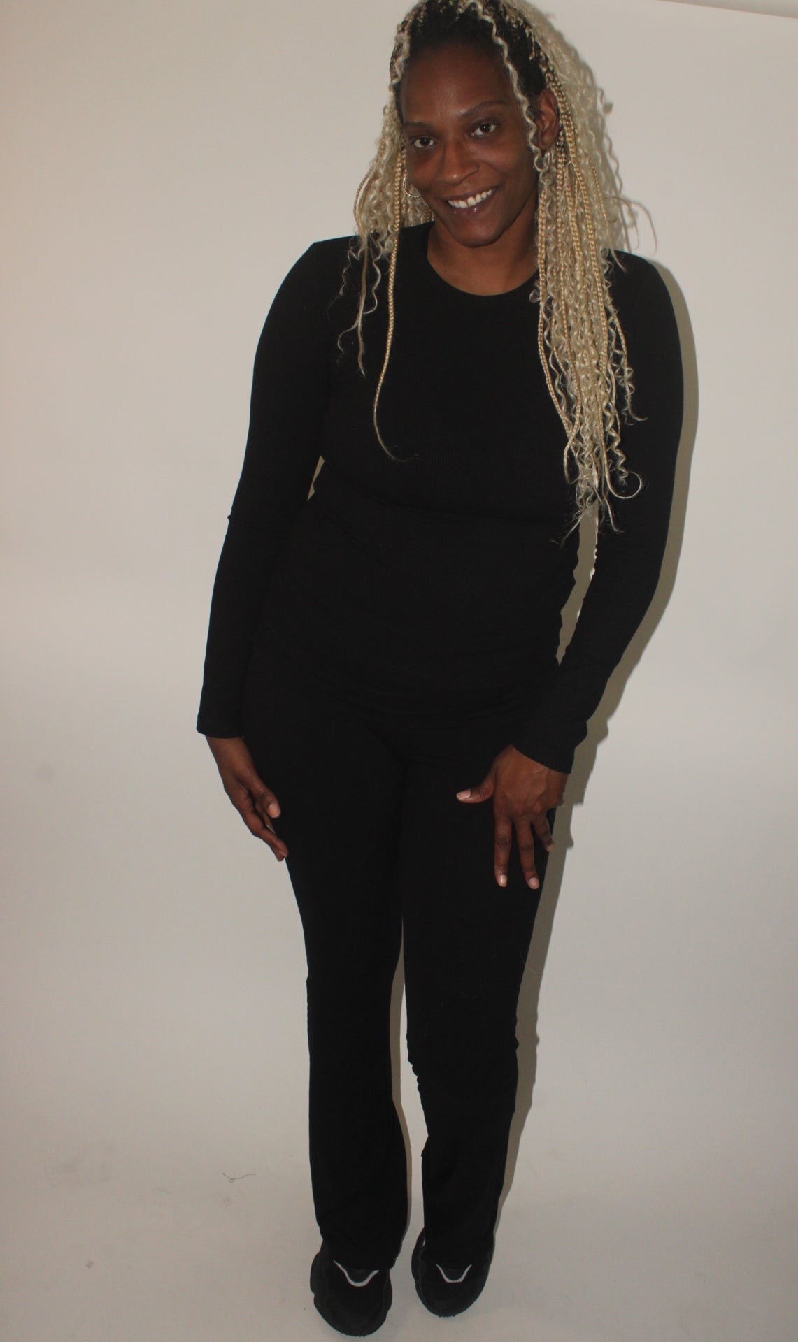 Obsidian Ribbed Long Sleeve