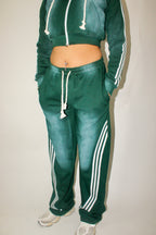 Forest Green Varsity Joggers