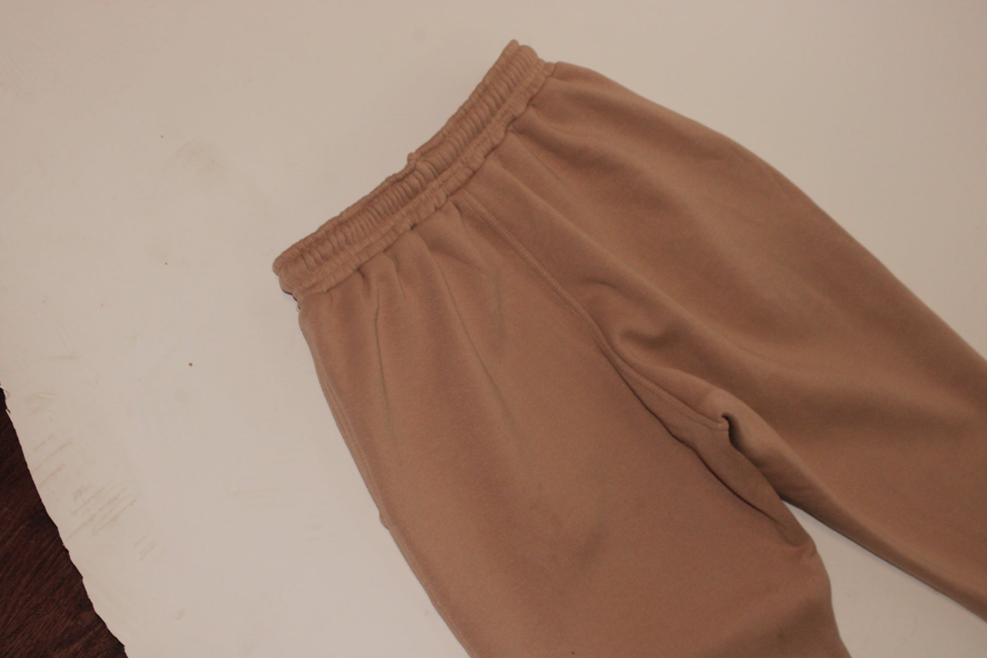 Scrunch Joggers - Khaki (Scrunch Waist)