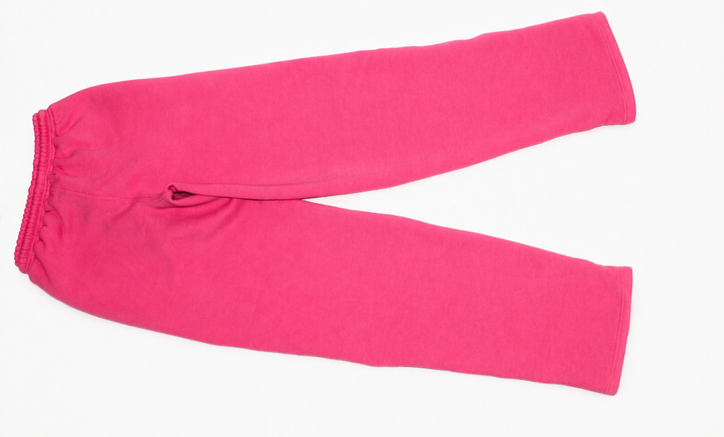 Pink Varsity Joggers