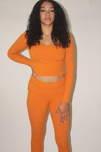 Golden Glow Crop Top