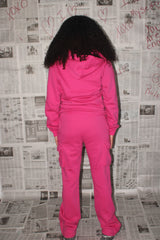 Pretty Pink Power Cargo Pants