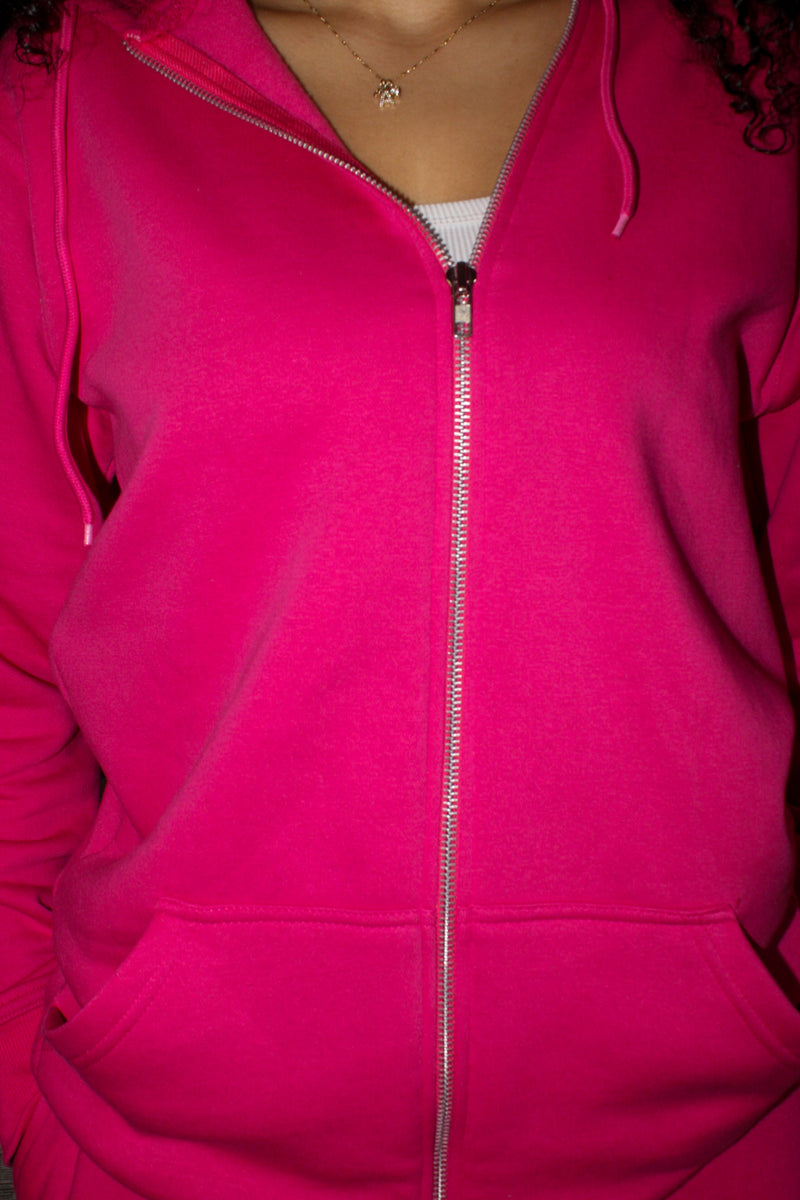 Pretty Pink Power Hoodie