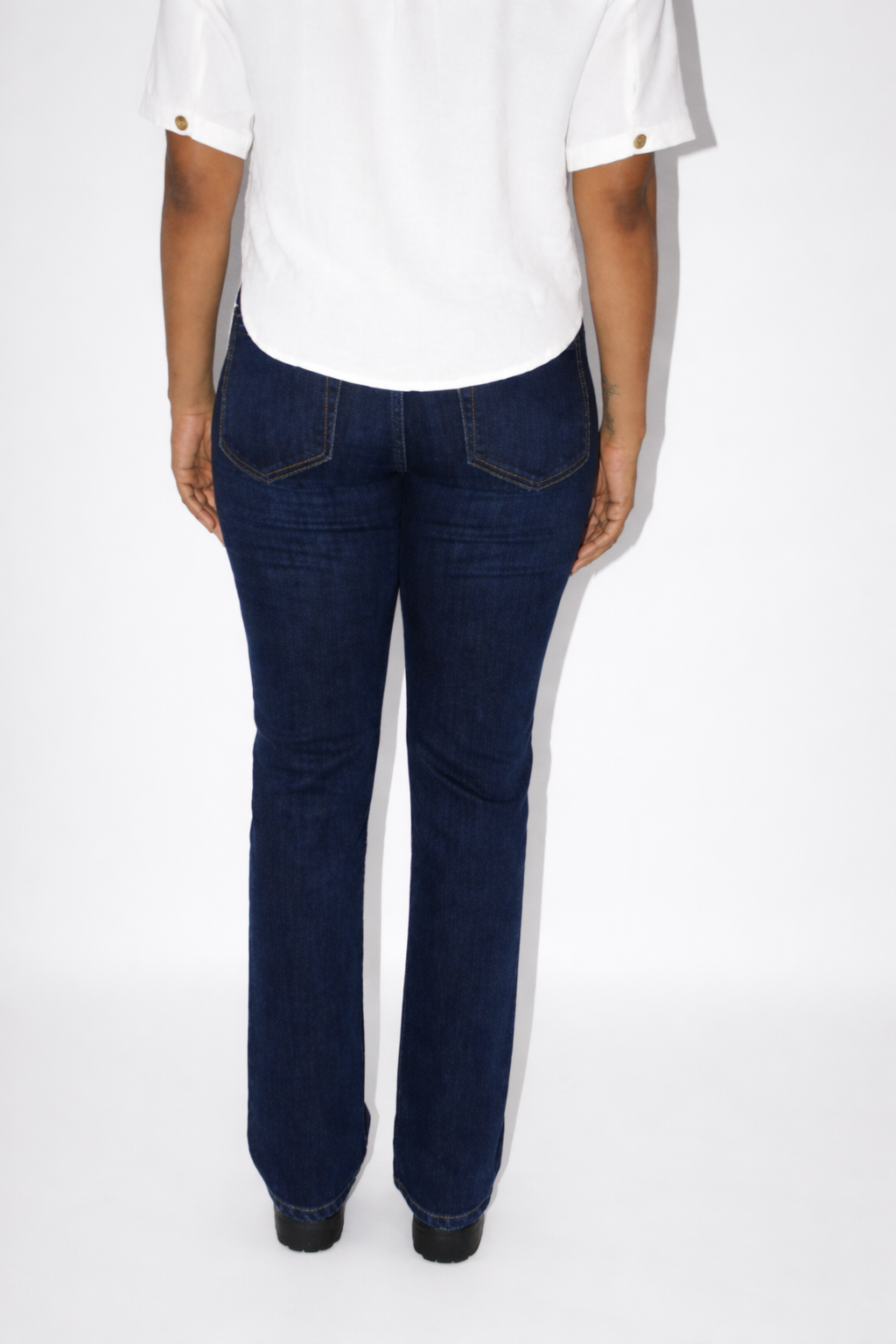 The Core Tall Straight Jean — Deep Indigo