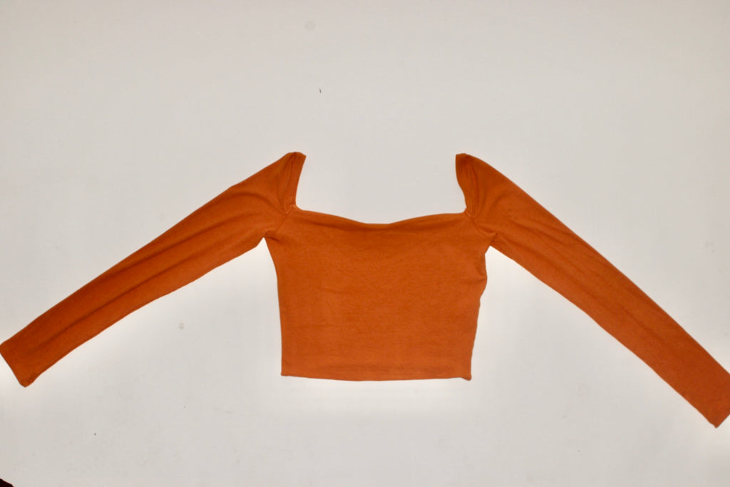 Long Sleeve Crop Top