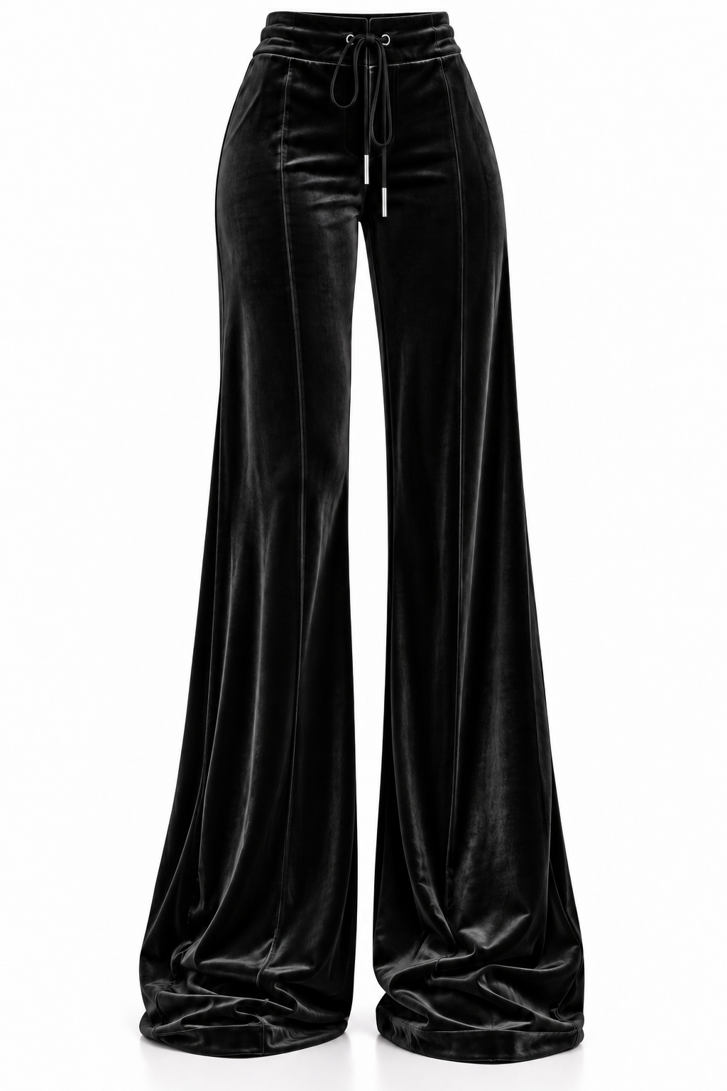 After Hours Velour Flow Trouser — Midnight