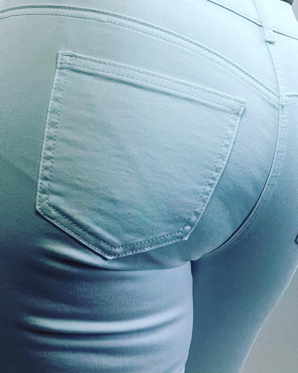 Tall White Flared Distressed Jeans