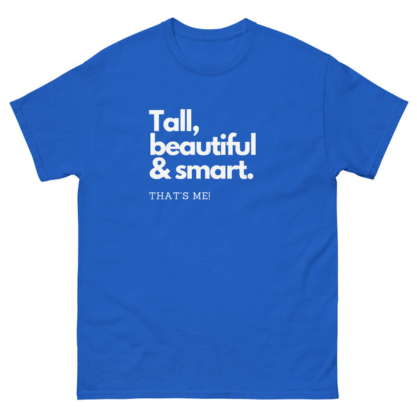 Royal Blue Tall Beautiful & Smart T-shirt