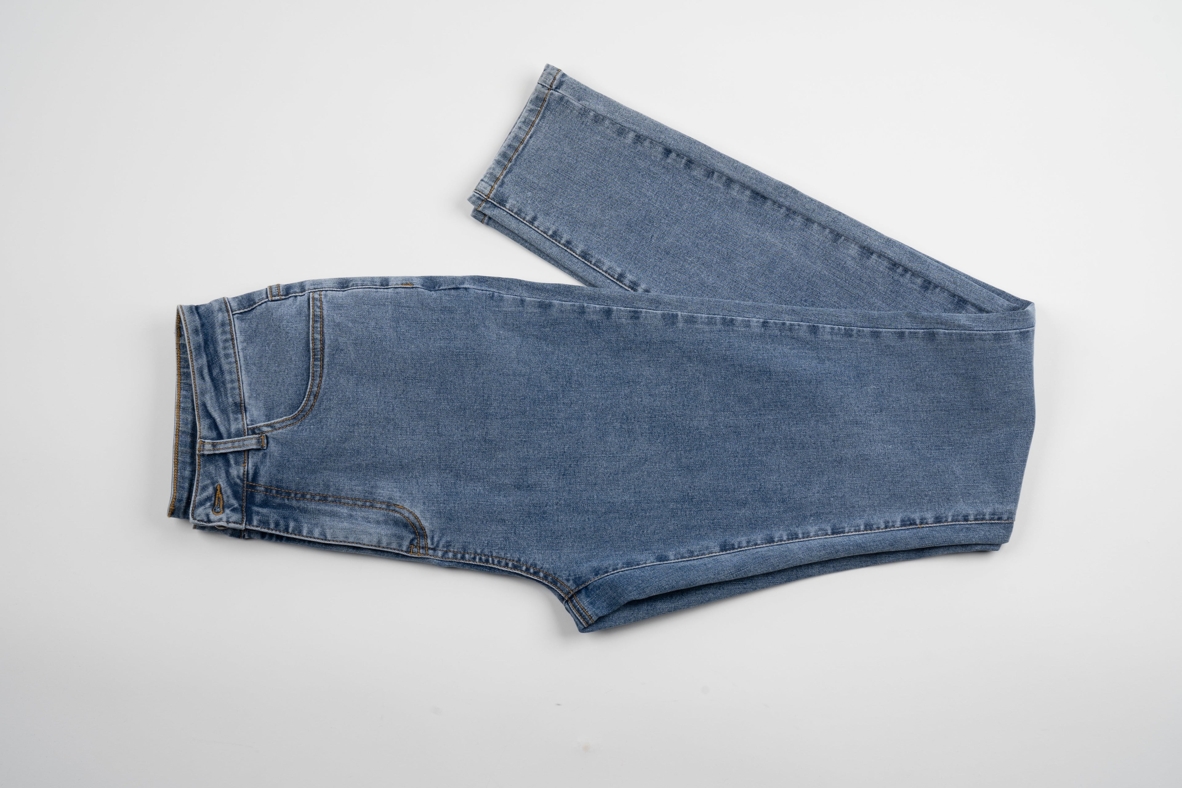 high waist blue jeans summer style trendy tall women fashion jeans