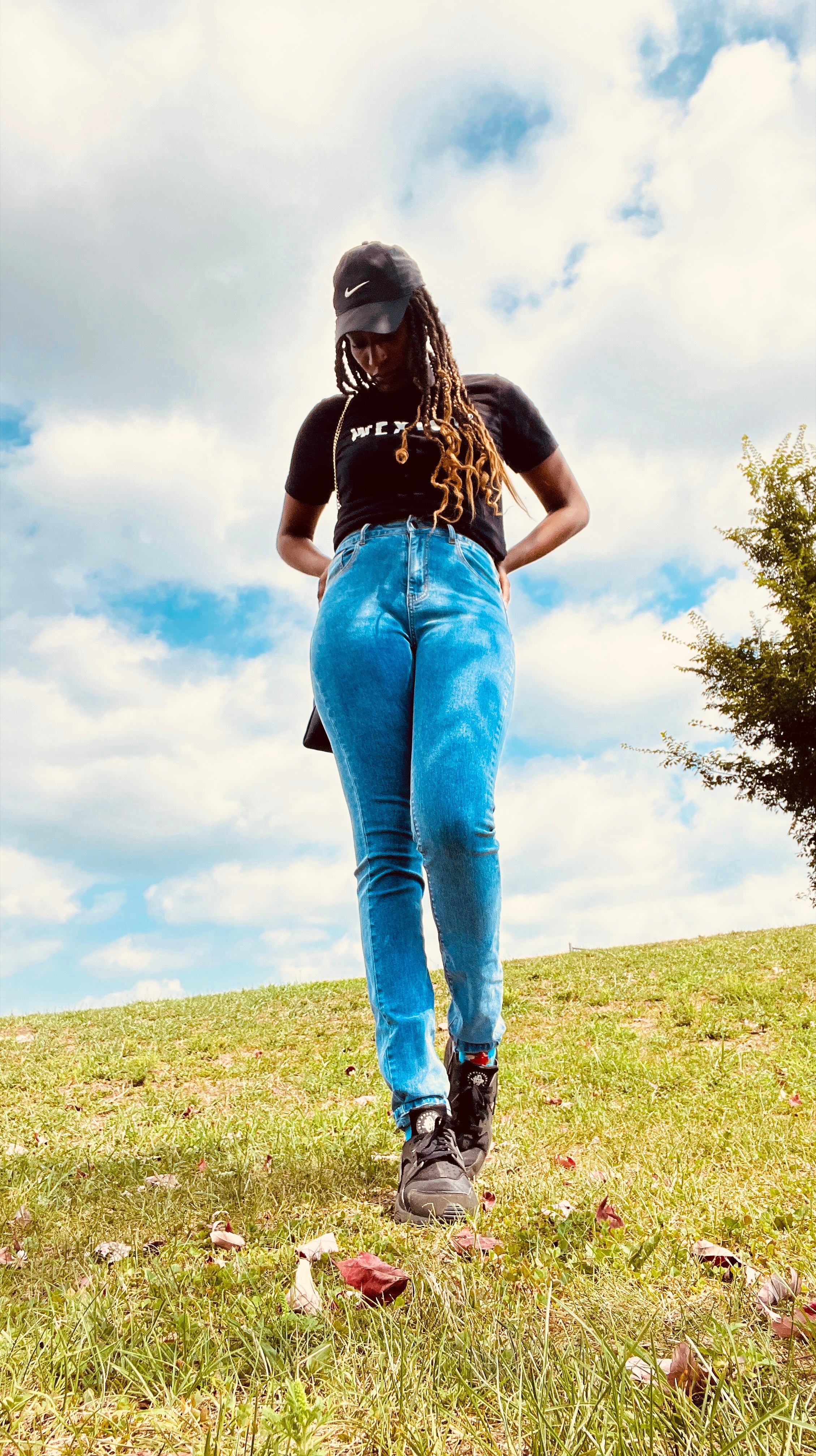 Tall Women High Waist Jeans